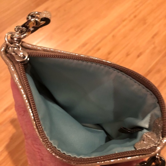 Coach Gold wristlet. - Picture 3 of 4